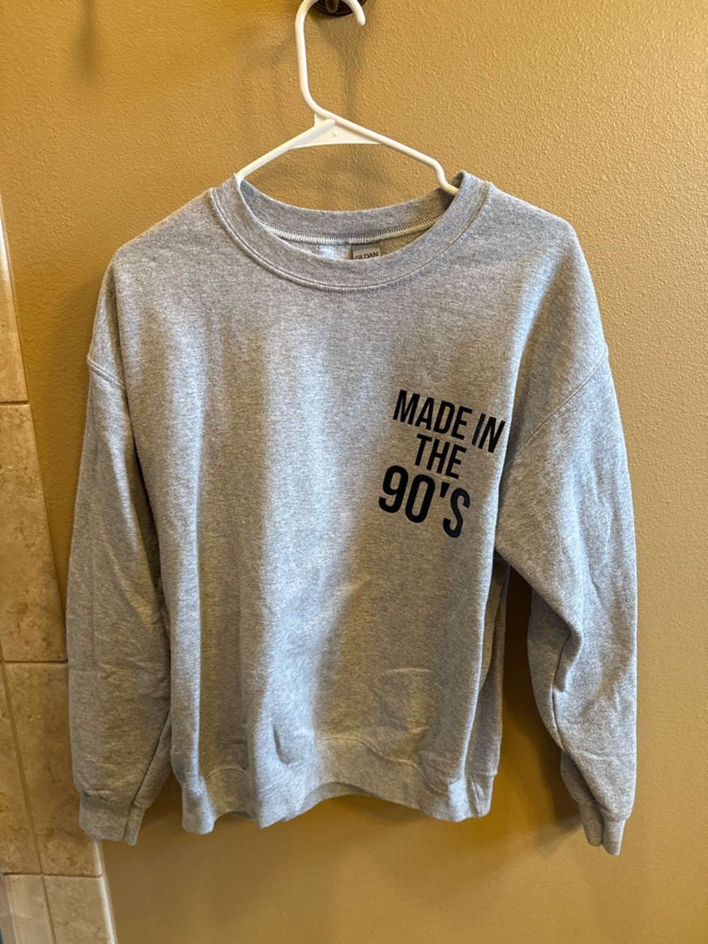 Gildan Gray Heavy Blend Crewneck Sweatshirt